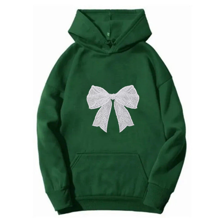 Ladies hoodie with elegant lace design Lisslune