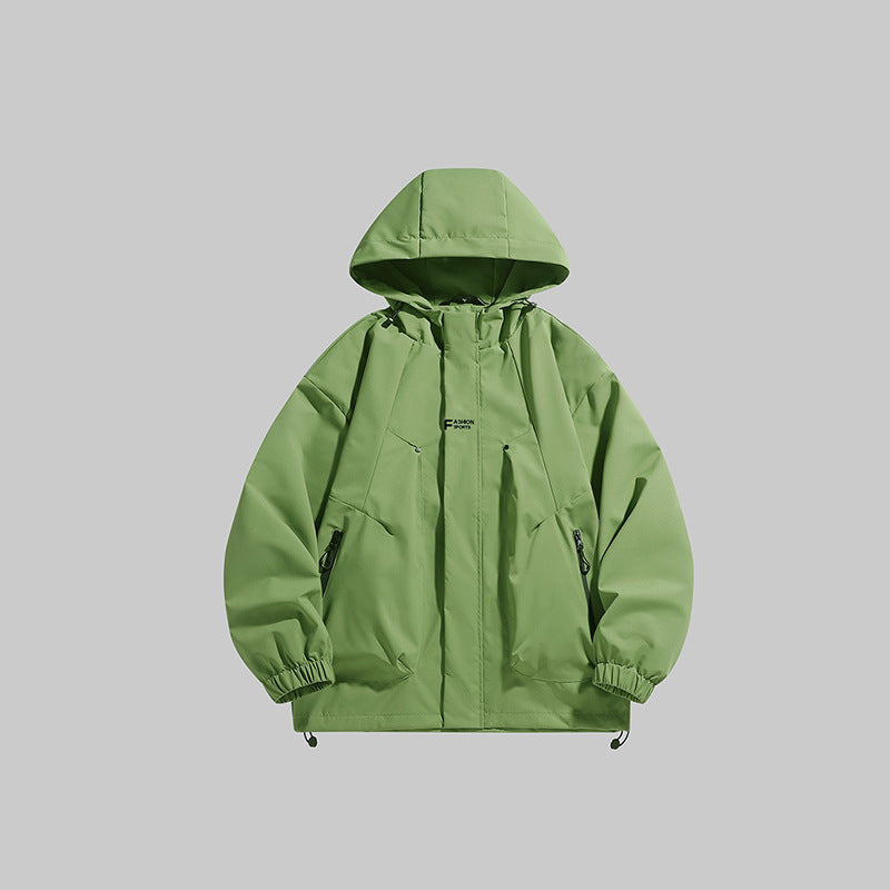 Men's multifunctional winter jacket with insulating fleece lining and adjustable hood Lisslune