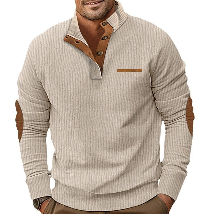 Men's sweater with contrasting design elements Lisslune