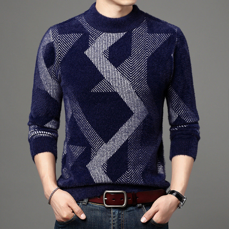 Men's fashionable knitted sweater Lisslune