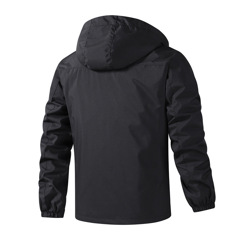 Men's Windproof Leisure Jacket with Practical Multifunctional Pockets Lisslune