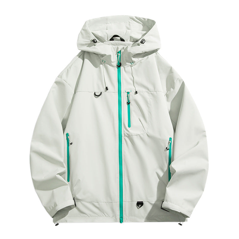 Men Water-Repellent Outdoor Jacket Lisslune