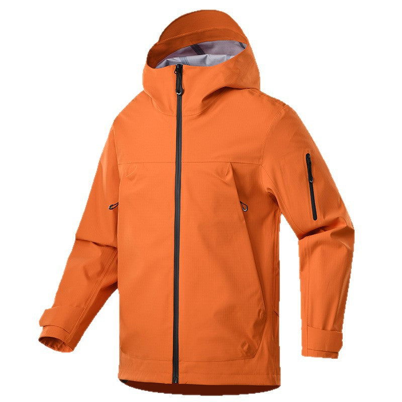 Men's Technical All-Weather Jacket with Adjustable Hood System Lisslune