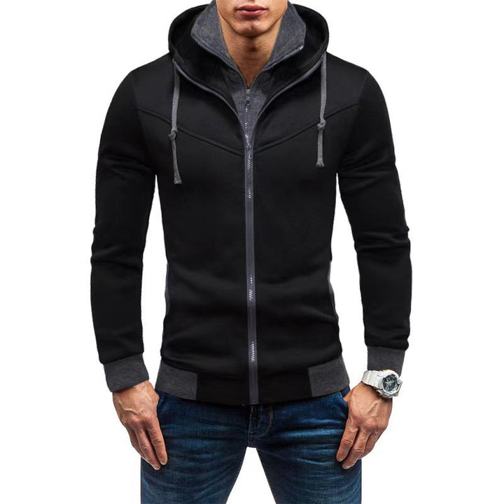 Men's fleece hoodie with stylish design and practical pockets Lisslune