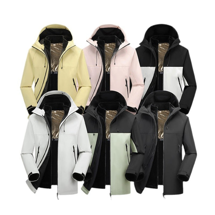 Men's outdoor jacket with windproof and water-repellent coating Lisslune