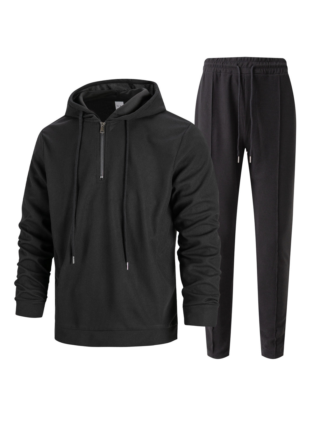 Men's sporty hoodie and jogging pants set with breathable material and stylish accents Lisslune