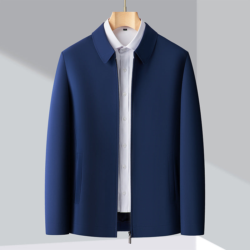 Men's Fashionable Transitional Jacket with Innovative Fit and Practical Pockets Lisslune