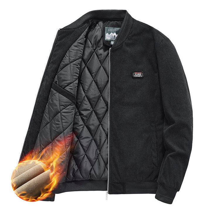 Men's lightweight quilted jacket with comfortably lined interior Lisslune