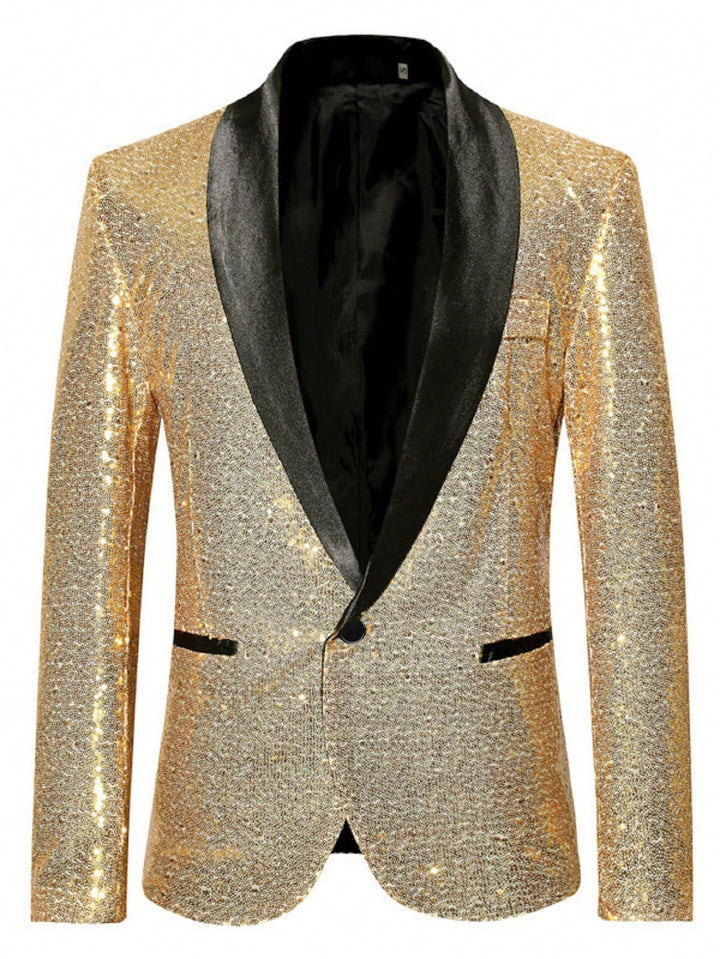 Men's glamorous sequin blazer Lisslune 1760556863