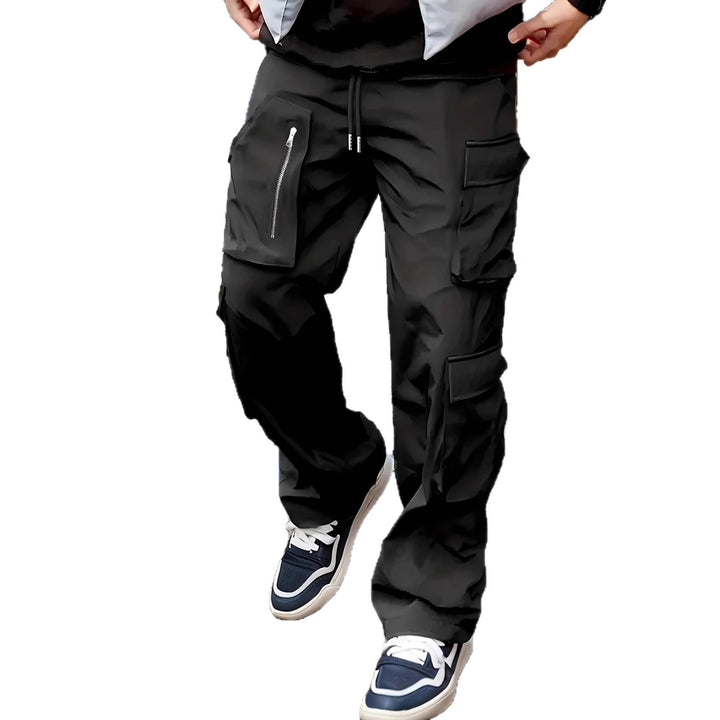 Men's cargo pants with multifunctional pockets and modern cut Lisslune