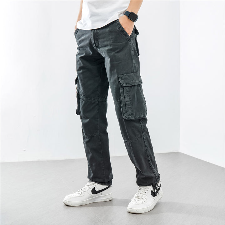 Men's cargo pants with practical pockets and modern cut Lisslune
