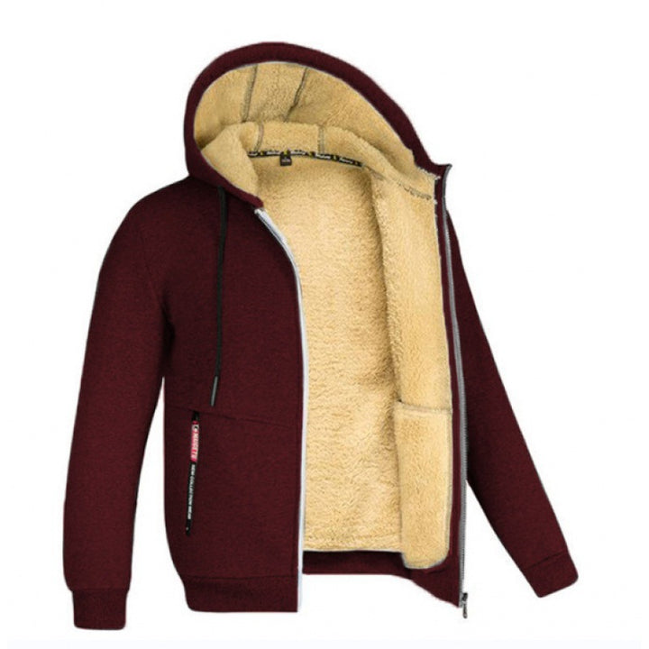 Men's Cozy Hoodie with High-Quality Fleece Lining Lisslune