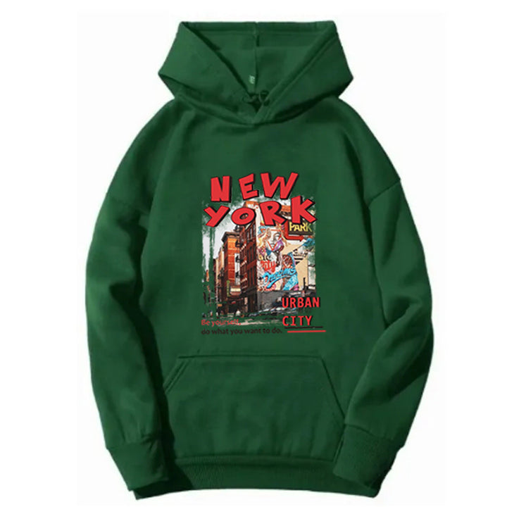 Women's hoodie with urban New York design Lisslune