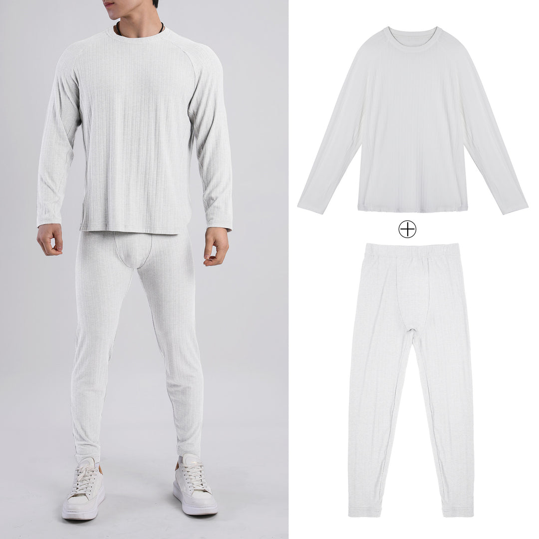 Men's thermal set with innovative heat insulation and moisture-wicking properties Lisslune