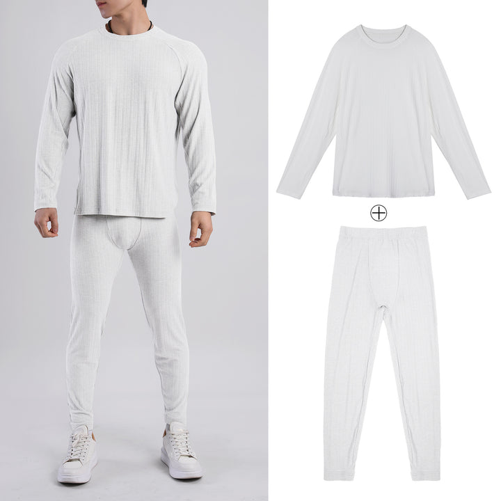 Men's thermal set with innovative heat insulation and moisture-wicking properties Lisslune