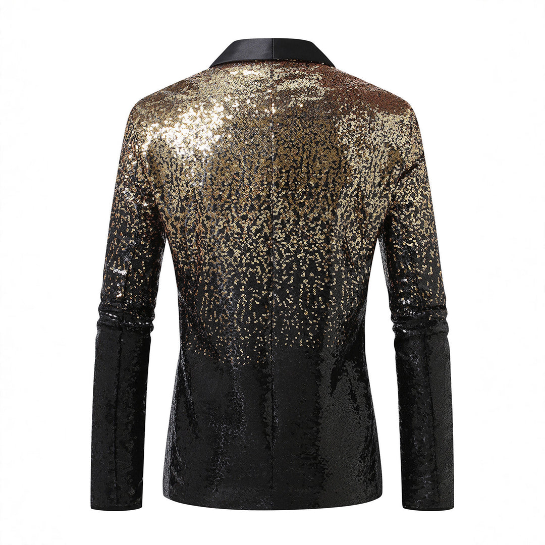 Men's Glamorous Sequin Blazer Lisslune