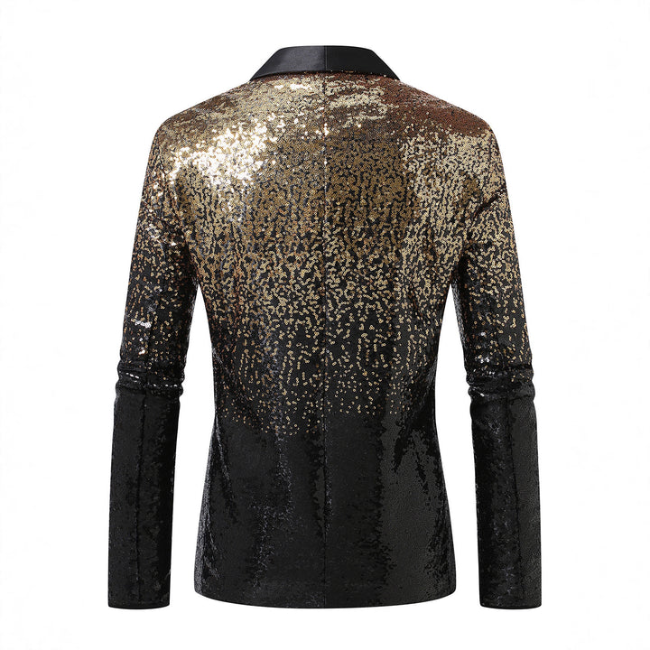 Men's Glamorous Sequin Blazer Lisslune