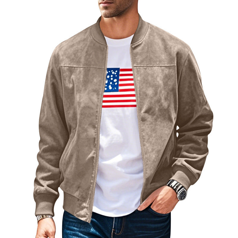 Men's bomber jacket with modern cut and practical pockets Lisslune