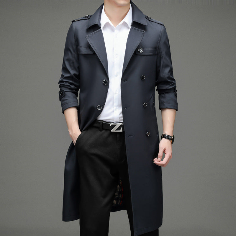 Men's Stylish Trench Coat Lisslune