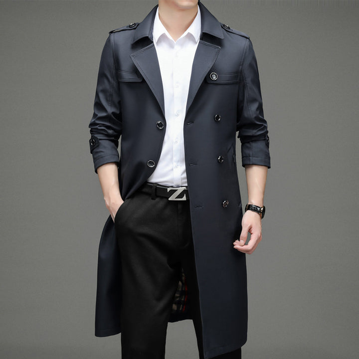 Men's Stylish Trench Coat Lisslune