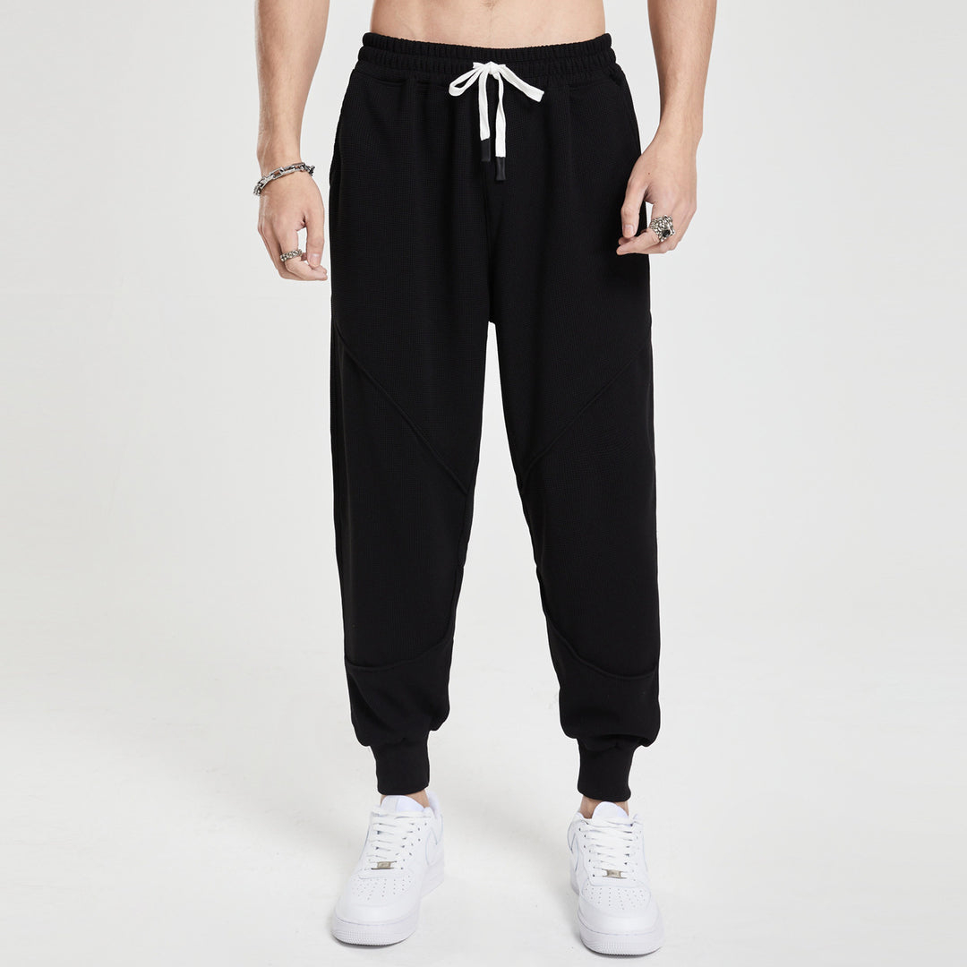 Men's sporty sweatpants with quilted design Lisslune