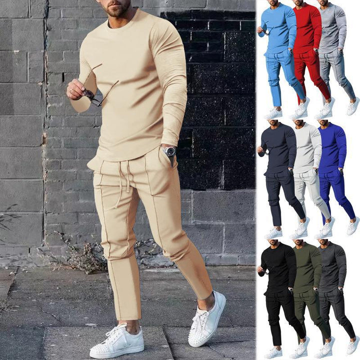 Men's casual sweatshirt and jogger set Lisslune