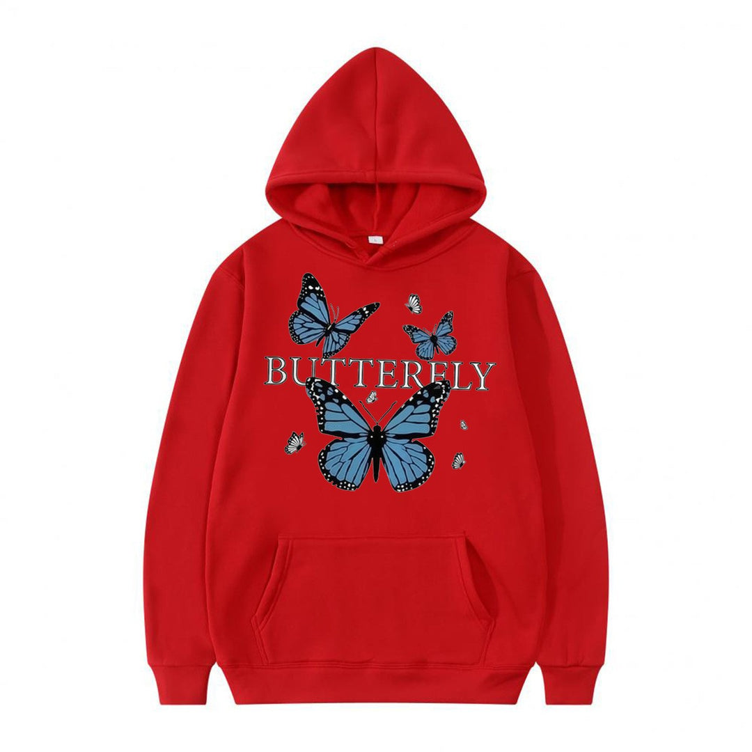 Women's hoodie with butterfly motif Lisslune