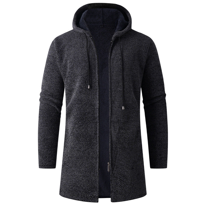 Men's casual hoodie jacket with soft lining Lisslune