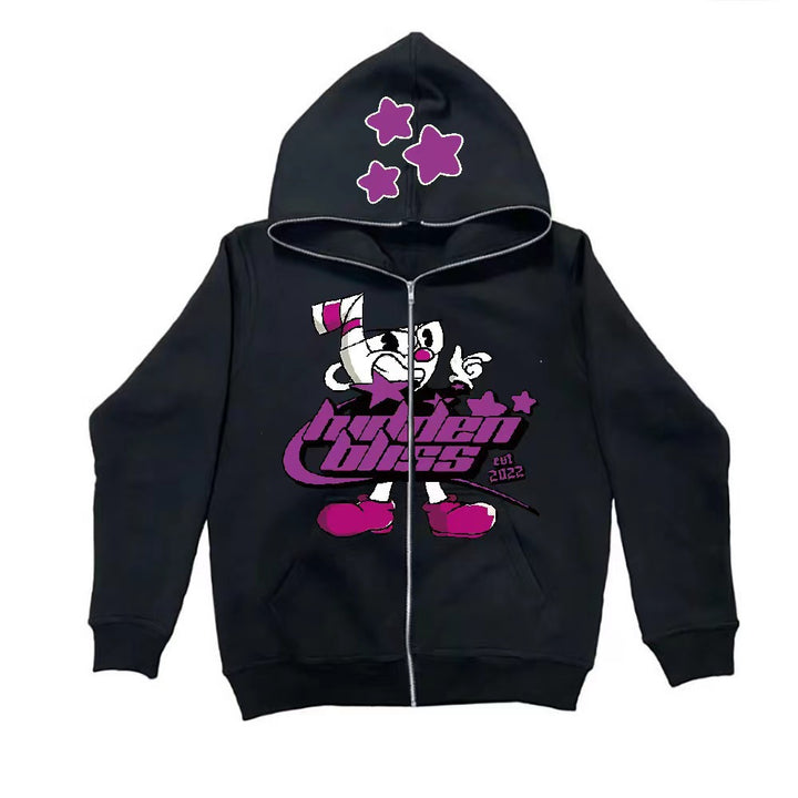 Women's hoodie with exciting graphic design Lisslune