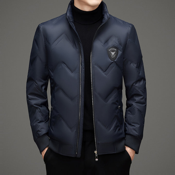 Men's Functional Quilted Jacket with Modern Design Lisslune