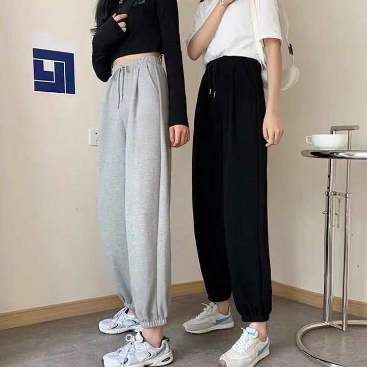 Women's Comfortable Jogging Pants with Elastic Waistband Lisslune