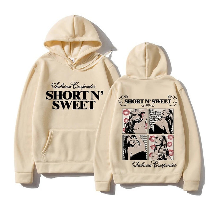 Women's hoodie with unique comic design and artistic print Lisslune