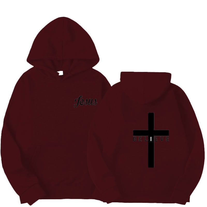 Women’s hoodie with motivational faith design and comfortable fit Lisslune