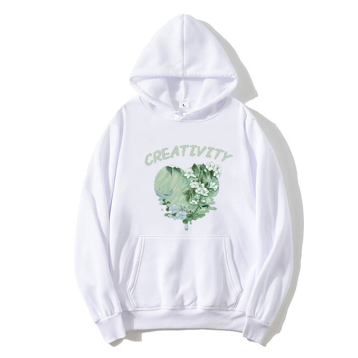 Women's hoodie with creative heart motif Lisslune