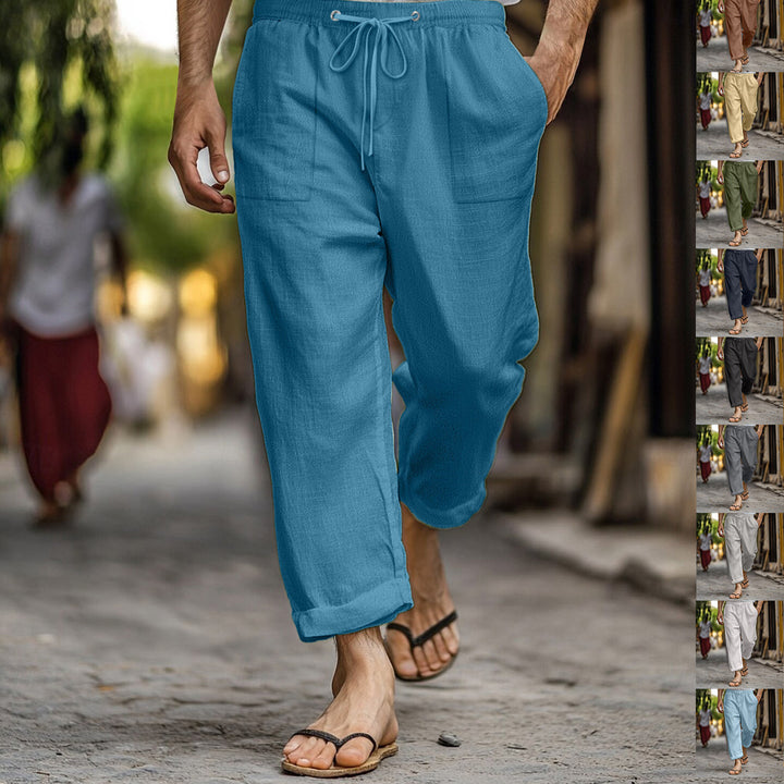 Men's airy linen pants Lisslune