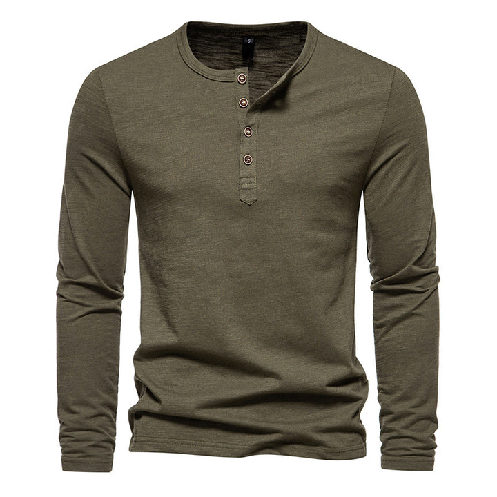 Men's Long Sleeve Shirt Lisslune