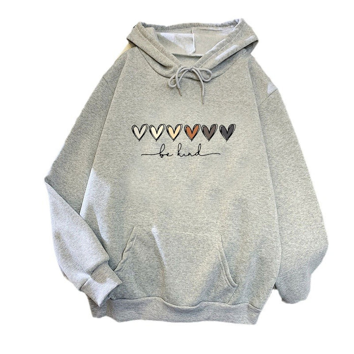Women's hoodie with creative heart design Lisslune