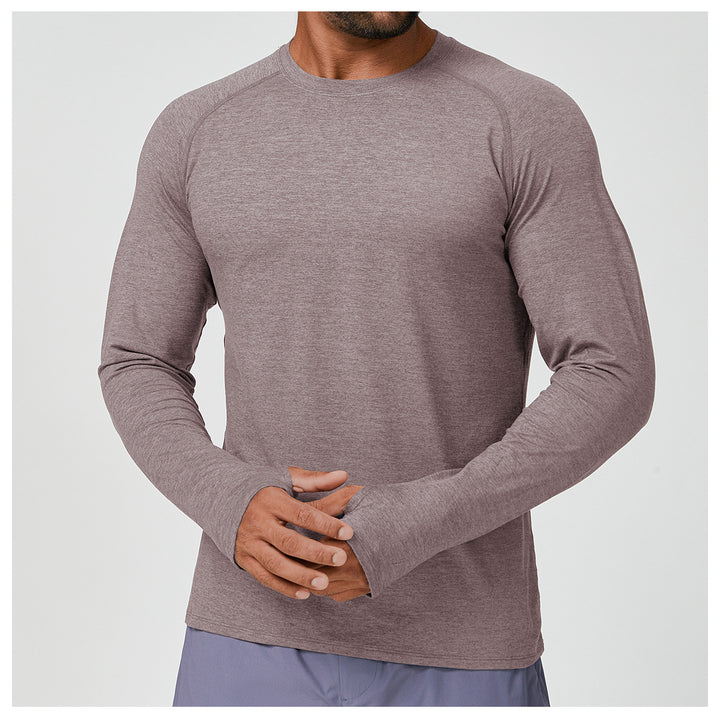 Men's Sporty Thermal Long Sleeve Shirt Lisslune