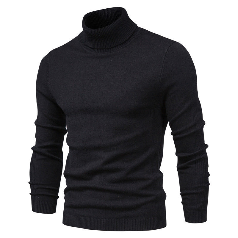 Men's elegant turtleneck sweater made of fine knit Lisslune