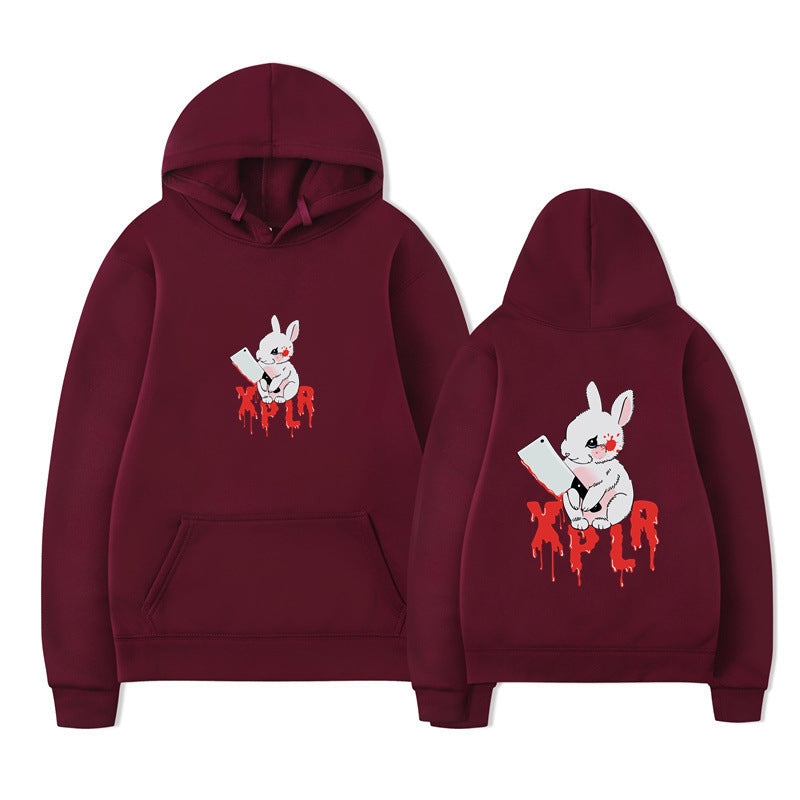 Women's hoodie with striking cartoon motif and comfortable fit Lisslune