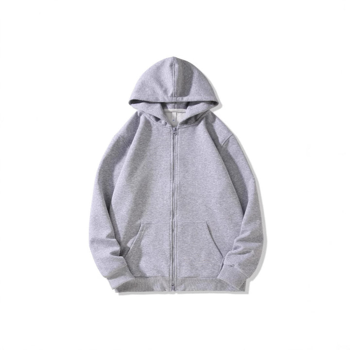 Ladies hoodie jacket with full zip and practical pockets Lisslune