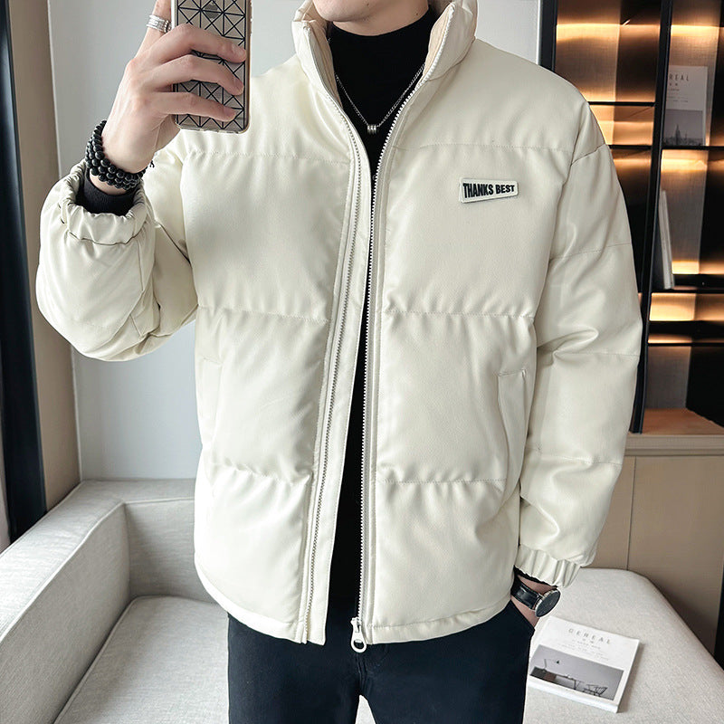 Men's Functional Quilted Jacket with High Collar Lisslune