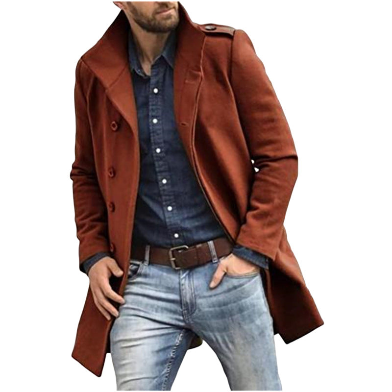 Men's classic trench coat with modern cut Lisslune