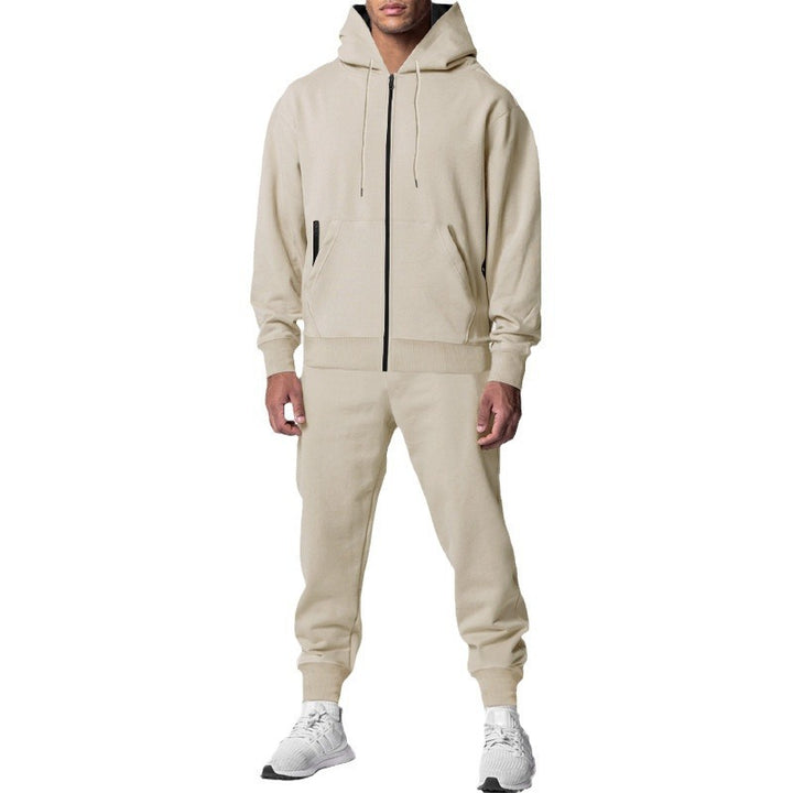 Men's sports hoodie set with breathable fabric technology Lisslune