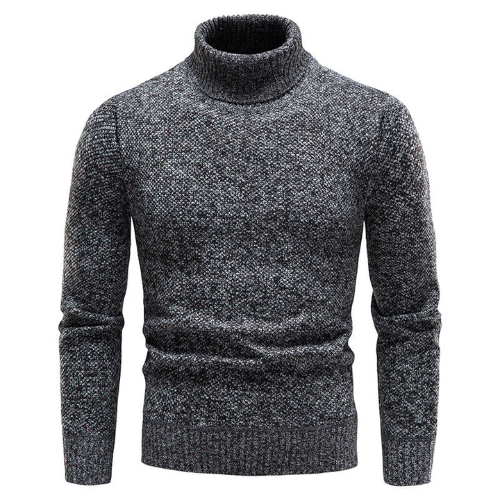 Men's turtleneck sweater made of high-quality wool Lisslune