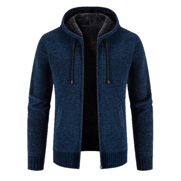 Men's hooded jacket with soft lining and innovative design Lisslune