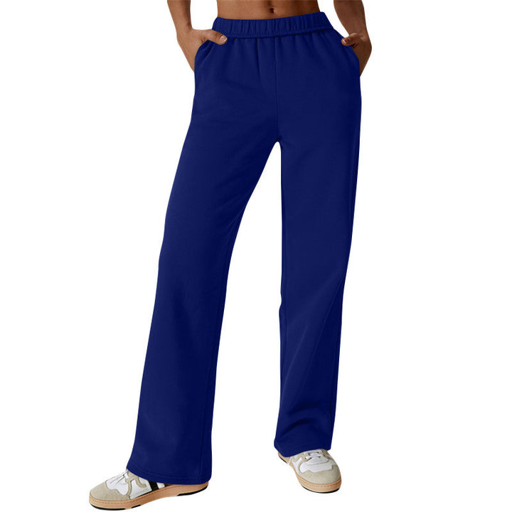 Women's leisure pants with a comfortable fit and side pockets Lisslune
