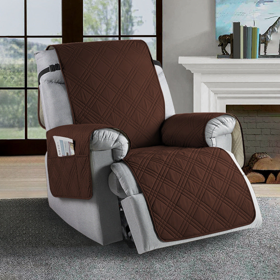 Lisslune | Waterproof Recliner Slipcover | Durable Microfiber, Stain-Resistant & Universal Fit for Home Protection