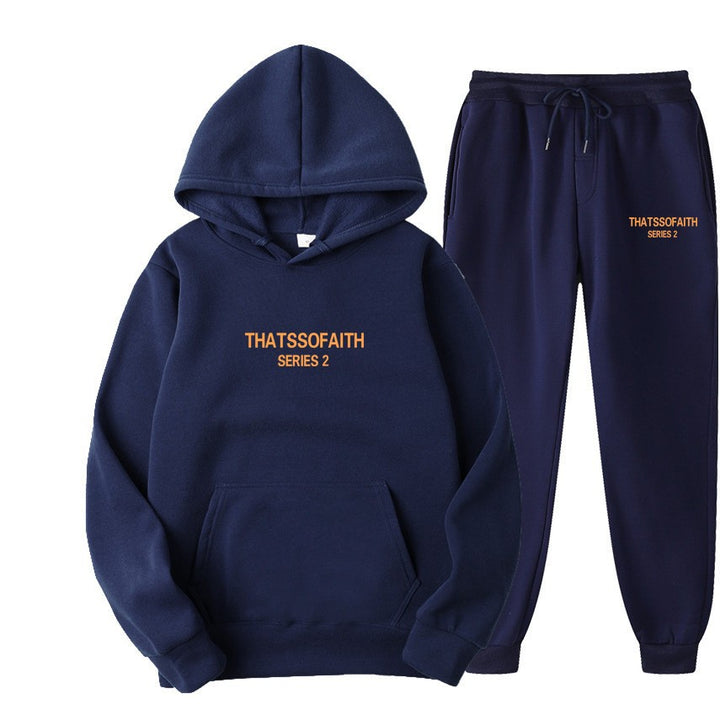 Women's tracksuit with modern hooded sweatshirt and comfortable sweatpants Lisslune