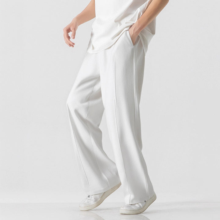 Men's Elegant, Loose Leisure Pants made of Breathable Fabric Lisslune